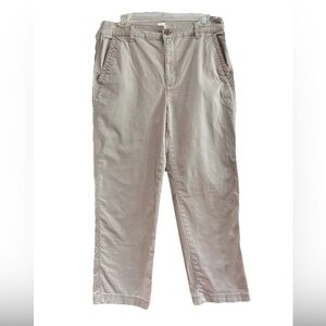 GAP Women’s High Rise Girlfriend Khakis, Size 10